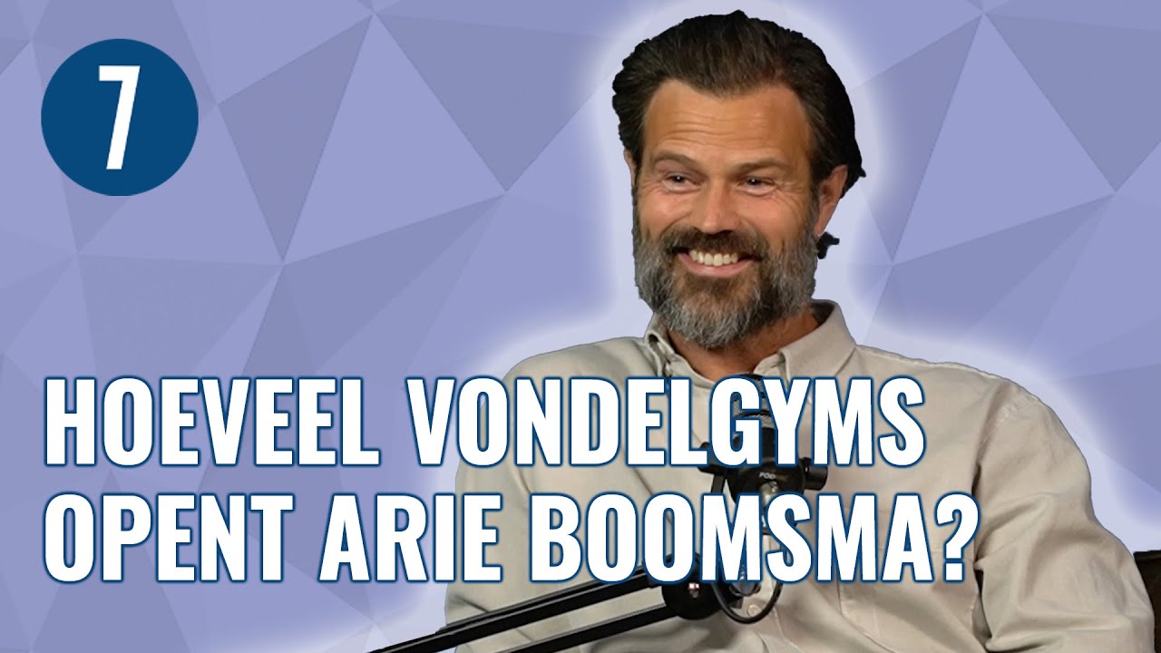 Arie Boomsma over ONDERNEMEN, groei VONDELGYM, KRITIEK en rapper WINNE | 7DTV
